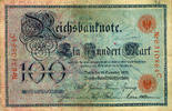 Banknoten 100 MARK 1905  Ro.23b  III 100 Mark 1905 