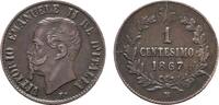 ITALIEN Ku.-Centesimo Victor Emanuel II., 1859-1861-1878. -