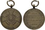 BRANDENBURG-PREUSSEN Tragbare Bronzemedaille Friedrich Wilhelm IV., 1840-1861.s -