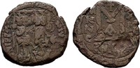 BYZANZ Æ-Follis Justinus II., 565-578 und Sophia. -