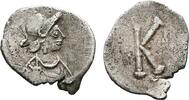 AR-1/3 Siliqua (um 590 n.Chr.) Constantinopel. BYZANZ Mauricius Tiberius, 582-602. Fast Vorzüglich