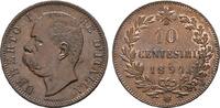 ITALIEN 10 Centesimi Umberto I., 1878-1900. -