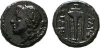 SICILIA Æ 12-13mm. SYRAKUS. Republik, 214-212 v. Chr. -