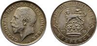 GROSSBRITANNIEN 6 Pence George V, 1910-1936. -