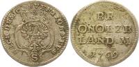 Brandenburg-Ansbach 2 1/2 Kreuzer Alexander 1757-1791. -