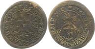 Brandenburg-Ansbach 2 Kreuzer Georg Friedrich der Jüngere 1692-1703. -