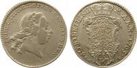 Sachsen-Gotha-Altenburg 1/6 Taler Friedrich III. 1732-1772. -