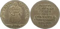 Reformation Silbermedaille 300-Jahrfeier der Übergabe der Augsburger Konfession 1830. -