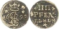Hildesheim-Bistum 4 Pfennig Jobst Edmund von Brabeck 1688-1702. -