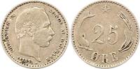 Dänemark 25 Öre 1 Christian IX. 1863-1906. -
