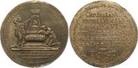 Sachsen-Coburg-Saalfeld Silbermedaille Christian Ernst und Franz Josias 1729-1745. -