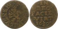 Jever-Grafschaft 1/4 Stüber 1 Carl Wilhelm von Anhalt-Zerbst 1667-1718. -
