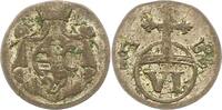 Sachsen-Weimar-Eisenach 6 Pfennig 1760 FS Anna Amalia 1758-1775. Selten,... 50,00 EUR  plus 6,00 EUR verzending