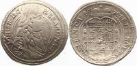 Brandenburg-Ansbach 1/6 Taler Johann Friedrich 1667-1686. -