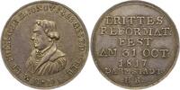 Reformation Darmstadt. Silbermedaille / Silberabschlag von den 300-Jahrfeier der Reformation 1817. -