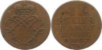 Hanau-Münzenberg 2 Heller Wilhelm VIII. 1736-1760. -
