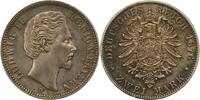Bayern 2 Mark Ludwig II. 1864-1886. -