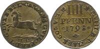 Braunschweig-Wolfenbüttel 4 Pfennig Karl Wilhelm Ferdinand 1780-1806. -