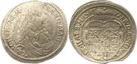 Brandenburg-Ansbach 1/6 Taler Johann Friedrich 1667-1686. -