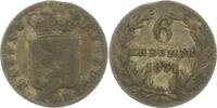 Nassau 6 Kreuzer Wilhelm 1816-1839. -