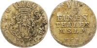 Mecklenburg-Strelitz 1/6 Taler Adolf Friedrich IV. 1752-1794. -