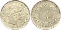 Dänemark 10 Öre 1 Christian IX. 1863-1906. -