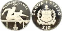 Samoa 10 Tala Silber -