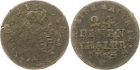 Sachsen-Weimar-Eisenach 1/24 Taler Anna Amalia 1758-1775. -