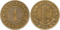 Dänemark Skilling Frederik VII. 1848-1863. -