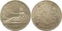 Spanien 5 Pesetas Provisorische Regierung 1868-1871. -