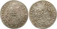 Hohnstein 1/2 Taler Volkmar Wolfgang 1562-1580. -