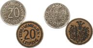 Sachsen-Leipzig, Stadt 20 Pfennig -