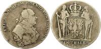 Brandenburg-Preußen Taler Friedrich Wilhelm II. 1786-1797. -