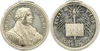 Reformation Zinnmedaille mit Kupferstift 300-Jahrfeier der Reformation 1817. -