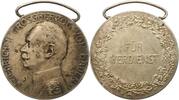 Baden-Durlach Versilberte Bronzemedaille Friedrich II. 1907-1918. -
