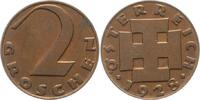 Österreich 2 Groschen Erste Republik 1918-1938. -