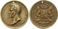 Niederlande-Königreich Bronzegussmedaille Wilhelm I. 1814-1840. -