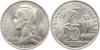 Komoren PROBE Essai 5 Francs Französisches Überseegebiet 1946-1975. -