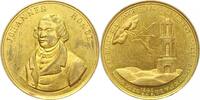 Frankfurt-Stadt Vergoldete Bronzemedaille -