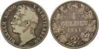 Württemberg Gulden Wilhelm I. 1816-1864. -