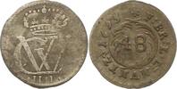 Braunschweig-Lüneburg-Celle 1/48 Taler Georg Wilhelm 1665-1705. -