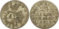Sachsen-Weimar-Eisenach 1/24 Taler Anna Amalia 1758-1775. -