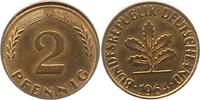 Münzen der Bundesrepublik Deutschland Verprägung. 2 Pfennig 1 Mark 1945-2001. -