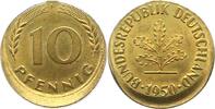 Münzen der Bundesrepublik Deutschland Verprägung. 10 Pfennig 1 Mark 1945-2001. -
