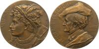 Musiker Bronzemedaille Wagner, Richard *1813 Leipzig, +1883 Venedig. -
