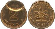 Münzen der Bundesrepublik Deutschland Verprägung. 2 Pfennig 1 Mark 1945-2001. -