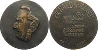 Musiker Bronzegussmedaille Wagner, Richard *1813 Leipzig, +1883 Venedig. -