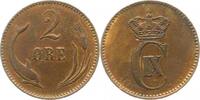 Dänemark 2 Öre 1 Christian IX. 1863-1906. -