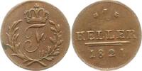 Sachsen-Hildburghausen Heller 1821 Friedrich 1780-1826. Sehr schön + 18,00 EUR  plus 6,00 EUR verzending