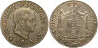 Italien-Königreich (unter Napoleon) 5 Lire Napoleon I. 1804-1814. -